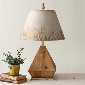 Wood/Metal Lamp