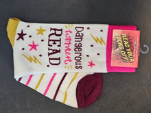 Dangerous Women Read Socks (LoveLit Book Theme)