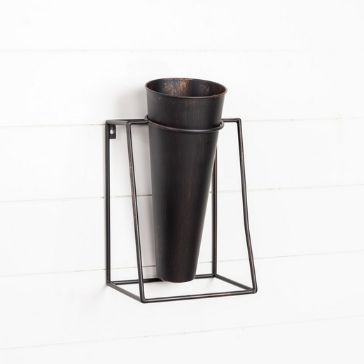 Black Stand Vase