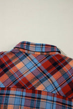 Plaid Loose Button Up