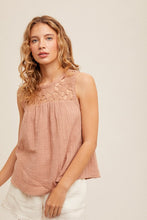 Lace Yoke Tank