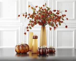 Blown Glass Pumpkin