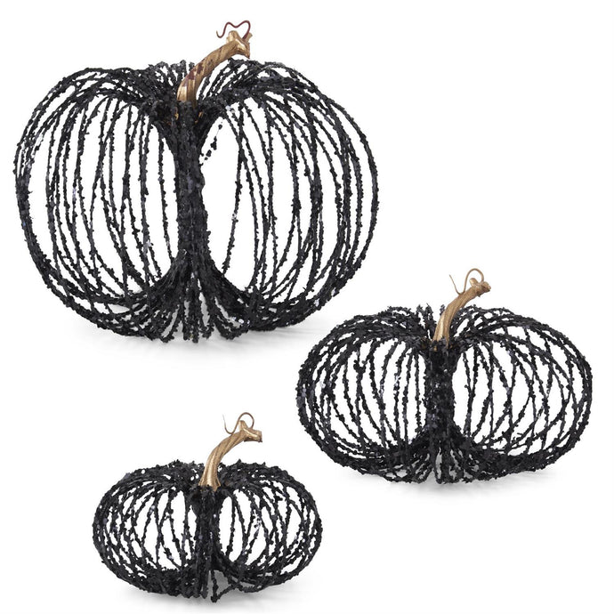Glitter Wire Pumpkin