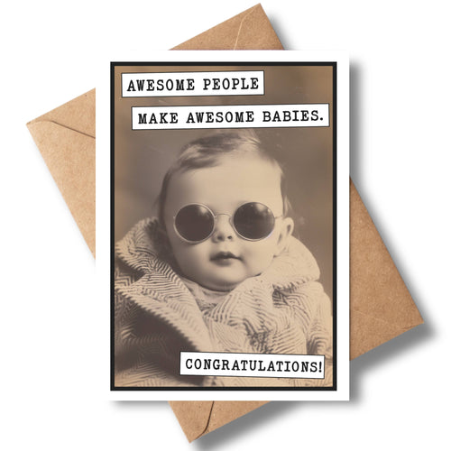 Awesome Babies Card