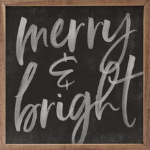 Merry And Bright Chalk Black