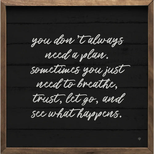 A Plan