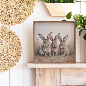 Neutral Three Rabbits