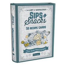 Sips & Snacks Recipe Cards