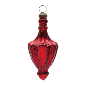 Red Drop Ornament