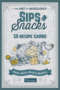 Sips & Snacks Recipe Cards