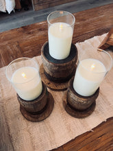 Wood Candle Holder