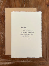 Darling Card