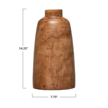 Wood Vase