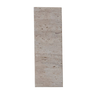 Travertine Footed Tray