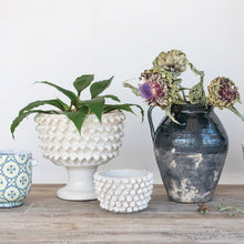 Stoneware Textured Planter