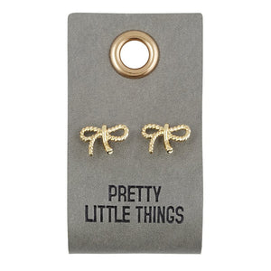 Bow Stud Earring