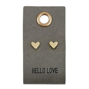 Heart Stud Earring