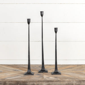Cast Iron Black Taper