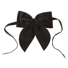 Velvet Napkin Bows, Black