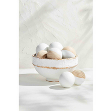 Gold Paper Mache Bowl