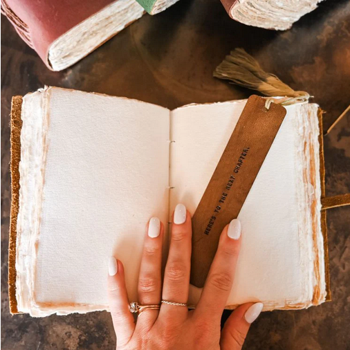 Leather Bookmark