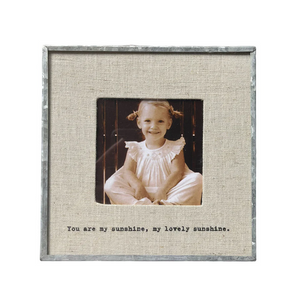 Linen Quote Frame 6x6