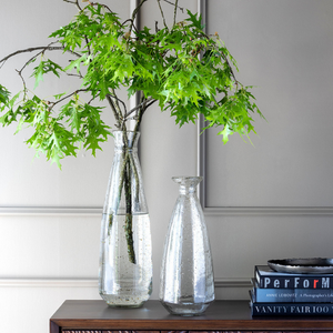 Clear Recycled Glass Vase