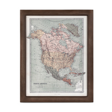 Framed Map