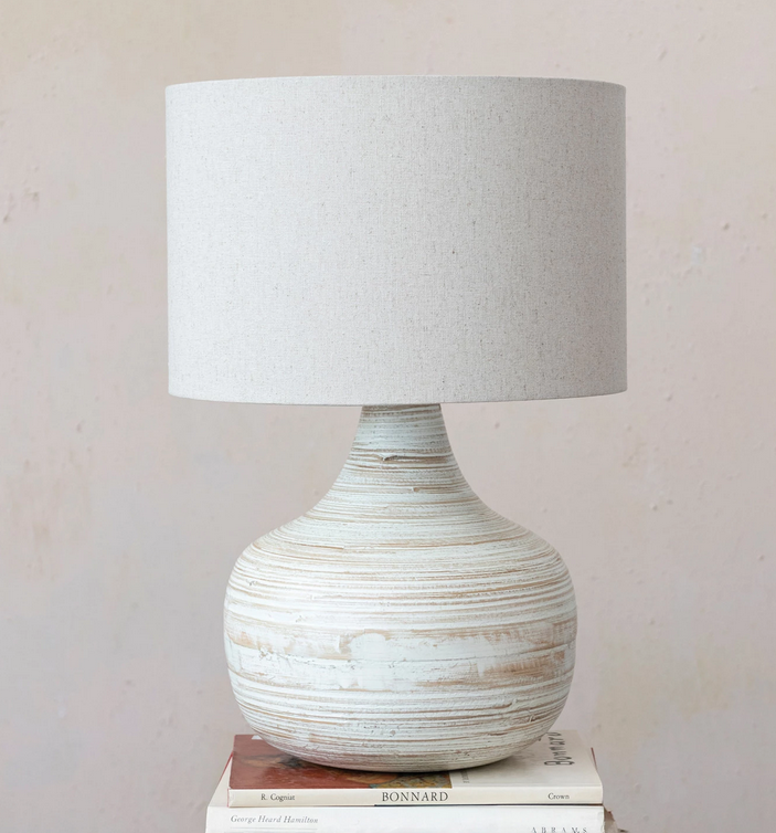 White Wash Lamp