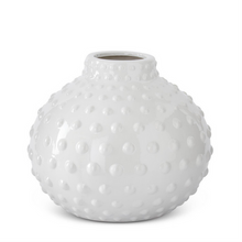 White Raised Dot Vase