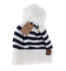 Knit Stripe Beanie