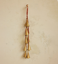 Gold Bells + Velvet Ribbon