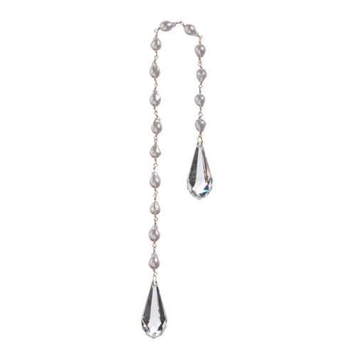 Pearl + Crystal Chain