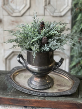 Glittered Cedar Sphere