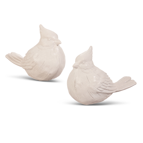 White Distressed Birds