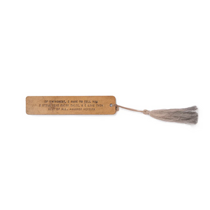 Leather Bookmark