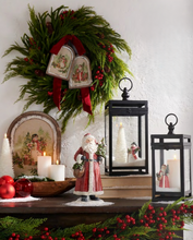 Arched Santa Watercolor