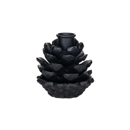 Pine Cone Taper Holder