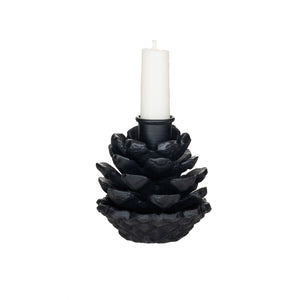 Pine Cone Taper Holder