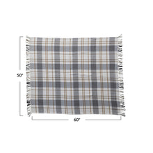 Plaid Flannel Throw