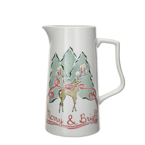 Merry & Bright Pitcher