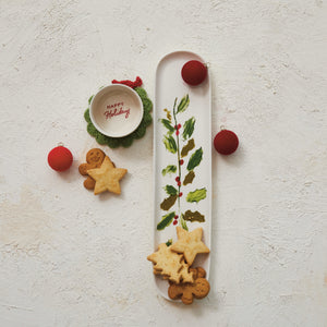 Holly Platter + Dish