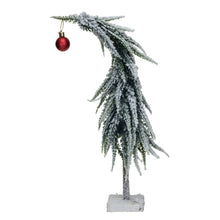 Bent Evergreen Tree