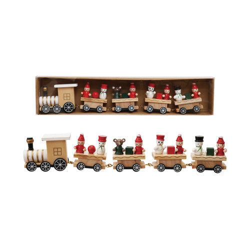 Wood Train Set