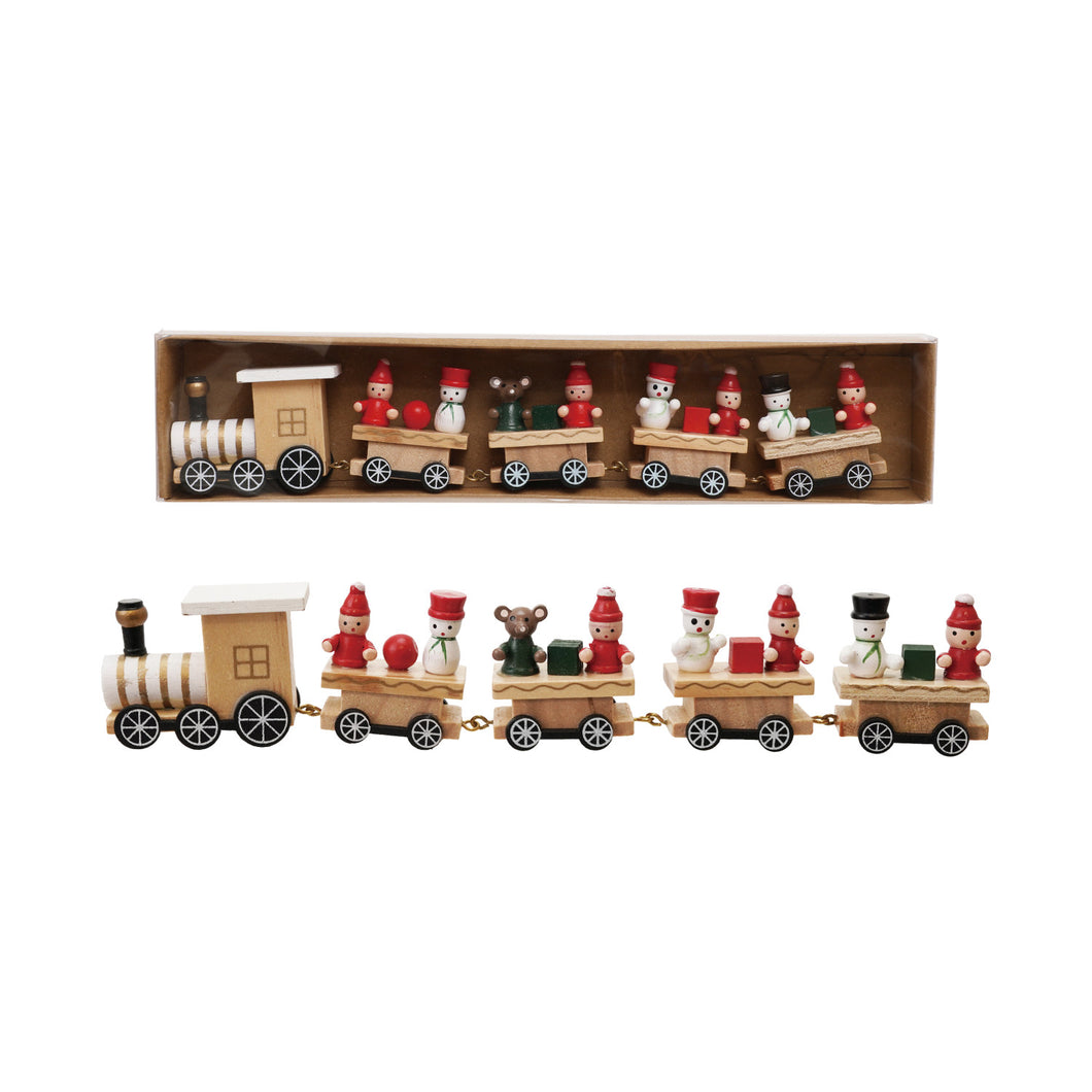 Wood Train Set