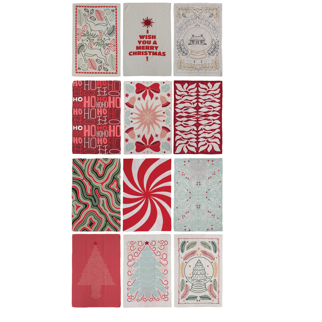 Holiday Microfiber Towel