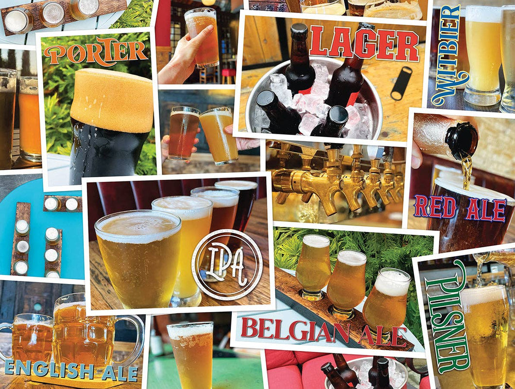 Beer Lovers 500 Piece Adult Puzzle