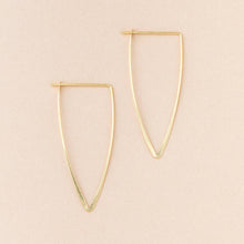 Refined Earring Collection - Galaxy Triangle/Gold Vermeil