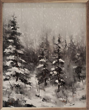 Snowy Pines BW