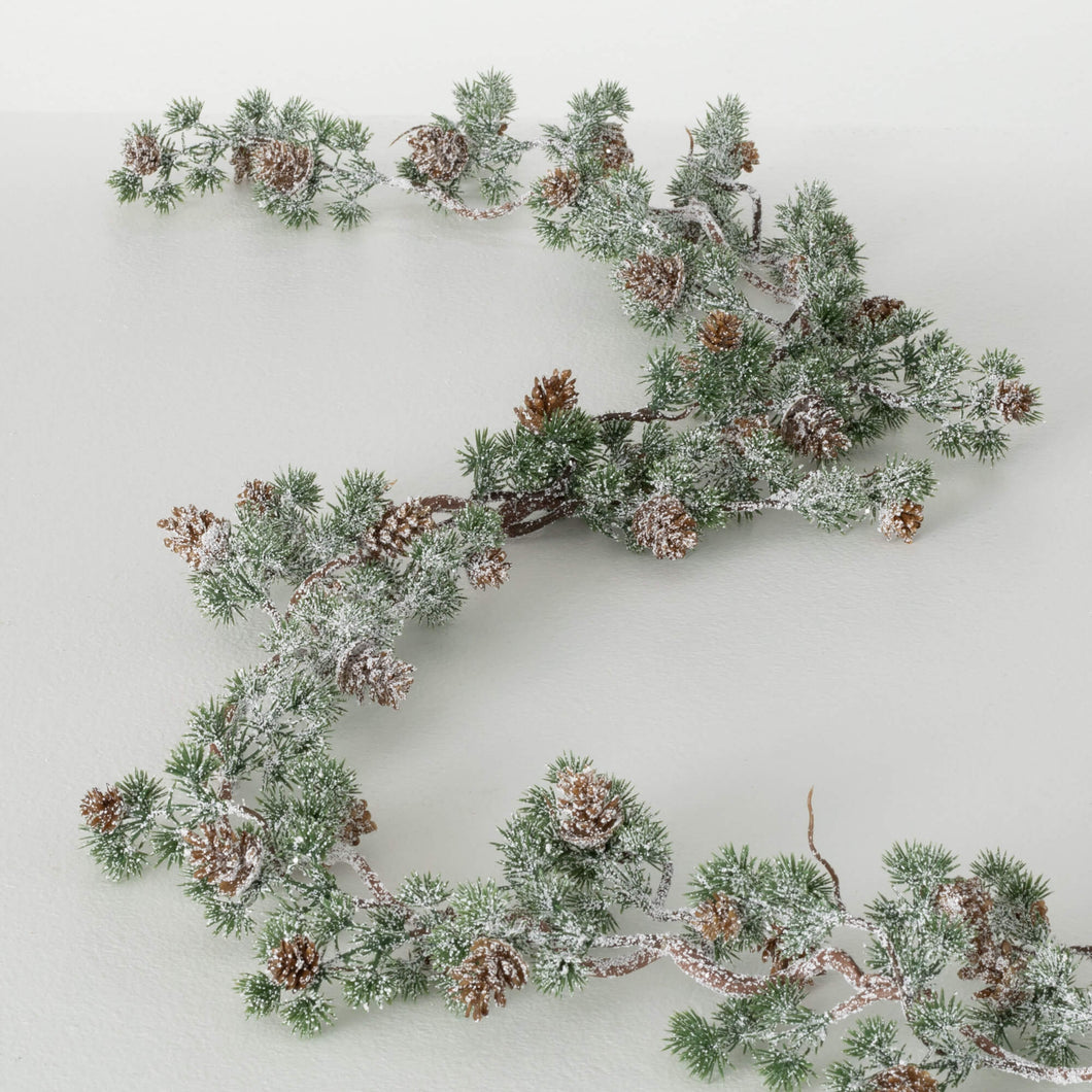 Snowy Pine Garland